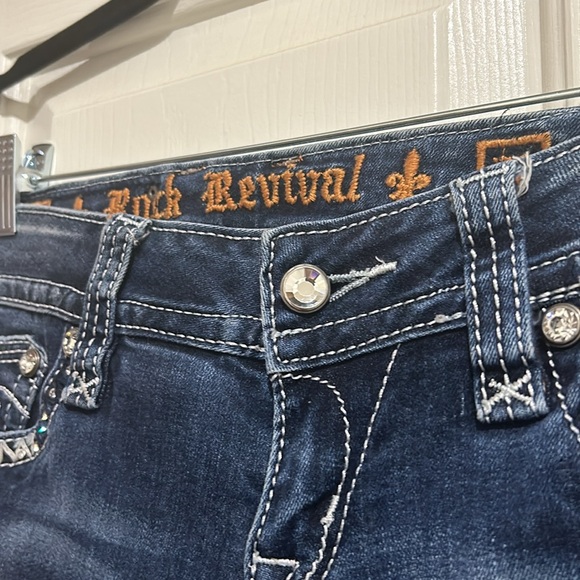 Rock Revival Erin easy skinny jeans SZ 26 - Picture 4 of 14